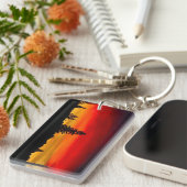 Porte-clés Coucher du soleil de Yellowstone (Devant droit)