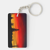 Porte-clés Coucher du soleil de Yellowstone (Dos)