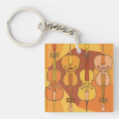 Porte-clés Coucou dans le violoncelle (Devant)