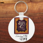 Porte-clés Coudre Est Ma Vie (Recto)