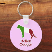 Porte-clés Cougar italienne (Recto)
