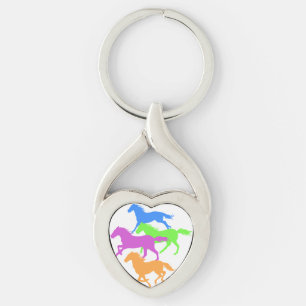 Porte-clés Couleur de course des chevaux - Choisir la couleur