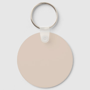 Porte-clés Couleur de l'amande E3D2C3 - Option pour ajouter u