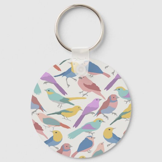 Porte-clés Couleur des oiseaux (Verso)