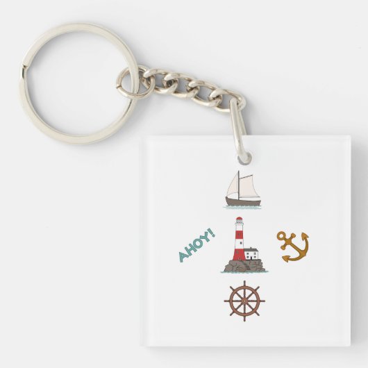 Porte-clés Couleur Design (Devant)