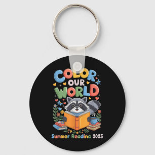 Porte-clés Couleur Notre Programme Mondial de Lecture Été 202