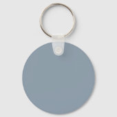 Porte-clés Couleur uni bleu foncé (Verso)