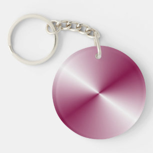 Porte-clés Couleur violet rose Élégant Modèle blanc person
