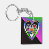 Porte-clés Couleurs d'amour (Devant gauche)
