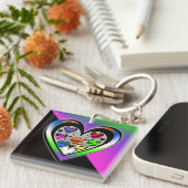 Porte-clés Couleurs d'amour (Devant Droit)