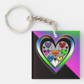 Porte-clés Couleurs d'amour (Devant)