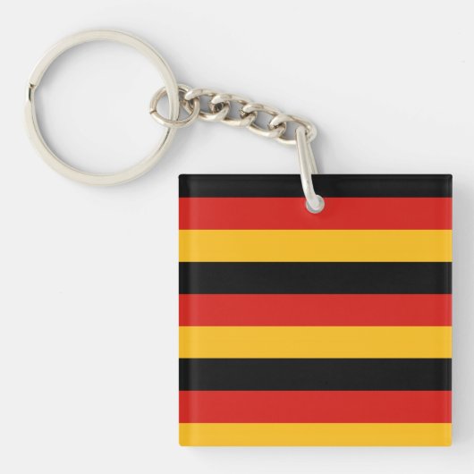 PORTE-CLÉS COULEURS DE DRAPEAU ALLEMANDE (Devant)