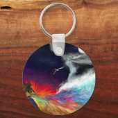 Porte-clés Couleurs de l'imagination - porte - clé arc-en-cie (Recto)