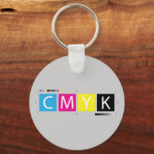 Porte-clés Couleurs de pré-presse CMJN (Recto)