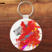 Porte-clés Couleurs du Courage (Recto)