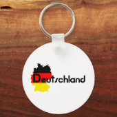 Porte-clés Couleurs du drapeau Deutschland ! (Recto)