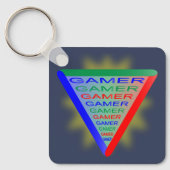 Porte-clés Couleurs du système de jeu Gamer 3 Ultimate RVB (Recto)