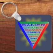 Porte-clés Couleurs du système de jeu Gamer 3 Ultimate RVB (Recto)
