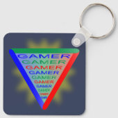 Porte-clés Couleurs du système de jeu Gamer 3 Ultimate RVB (Dos)
