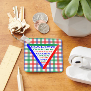 Porte-clés Couleurs du système de jeu Gamer 3 Ultimate RVB