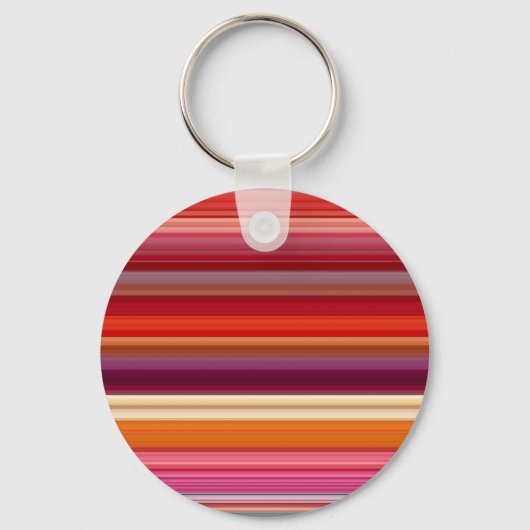 Porte-clés Couleurs rayées vintages (Recto)