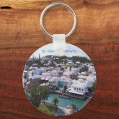 Porte-clés Couleurs tropicales des Bermudes (Recto)