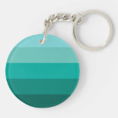 Porte-clés Couleurs vertes rayées (Dos)