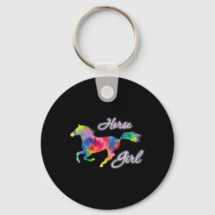 Porte-clés Country Horse Girl Riding Horses Horseck Rider Equ