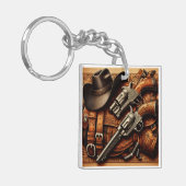 Porte-clés Coup d'oeil en argent (Devant gauche)