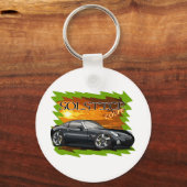 Porte-clés Coupe de solstice noire (Recto)