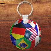 Porte-clés Coupe du monde de football football (Recto)