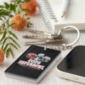 Porte-clés Coupe du Super Bowl 2025 (Devant droit)