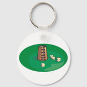 Porte-clés Coupe Et Dice Jeu (Recto)