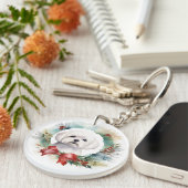 Porte-clés Coupe festive de gerbes de Noël maltaises (Devant droit)