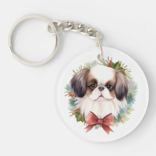 Porte-clés Coupe festive japonaise de germe de Noël