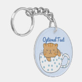 Porte-clés Coupe Kawaii de fée de chat (Devant gauche)