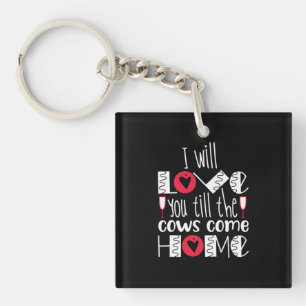 Porte-clés Couple Art Je T'Aimerai
