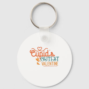Porte-clés Couple Cadeau Cupid's Cutest Valentine