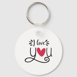 Porte-clés Couple Cadeau Je T'Aime