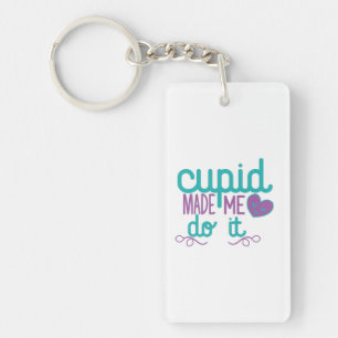 Porte-clés Couple Cupid Made Me Do It