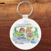 Porte-clés Couple de jeu (Recto)