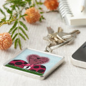 Porte-clés Couple de Ladybug mignon (Côté)