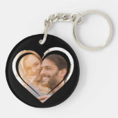 Porte-clés Couple de rencontre Girlfriend Boyfriend Photo Col (Dos)