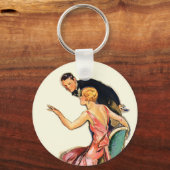 Porte-clés Couple engagé (Recto)