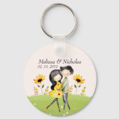 Porte-clés Couple mignon (Recto)