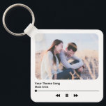 Porte-clés Couple Photo Music Plaque Chanson préférée QR Code<br><div class="desc">Couple Photo Music Plaque Chanson préférée QR Code Porte - clé</div>