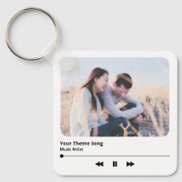 Couple Photo Music Plaque Chanson préférée QR Code
