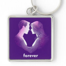 Couple violet moderne