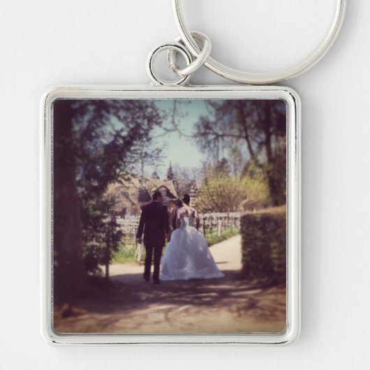 Porte-clés Couples de mariage à Versailles (Devant)