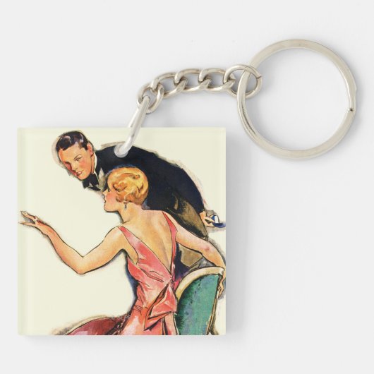 Porte-clés Couples engagés (Dos)